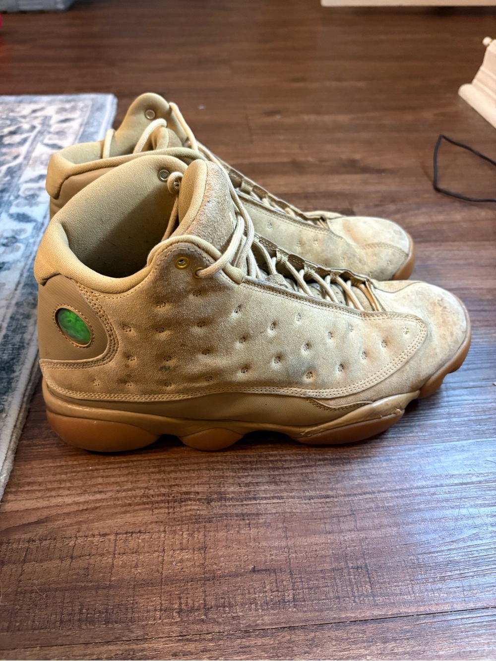 Jordan 13 retro size 11.5 Wheat Suede High-Top Sneakers